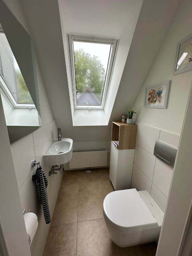 Helle, Grosszuegige Ferienwohnung Fuer 2 - 3 Personen Mit Parkplatz + E-Ladestation In Buchholz, Nordheide 诺尔登堤岸布赫霍尔茨 外观 照片